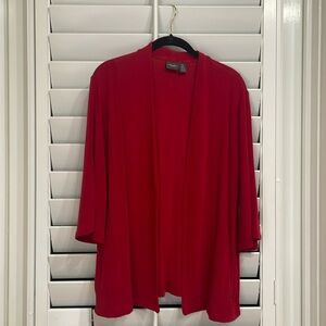 Chicos Size 2, (12/14) Red Jacket